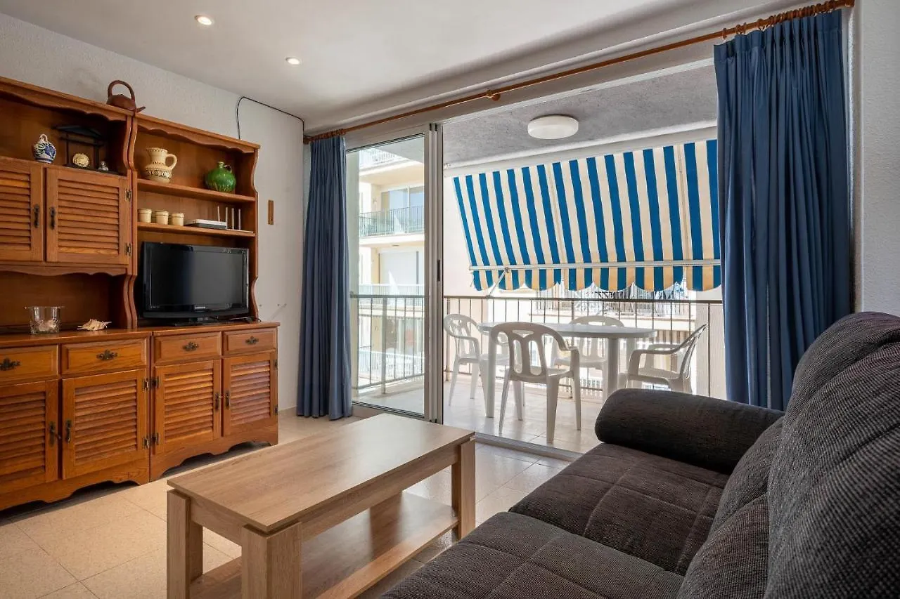 Apartment At105 Primera Linea De La Playa, Airco Torredembarra