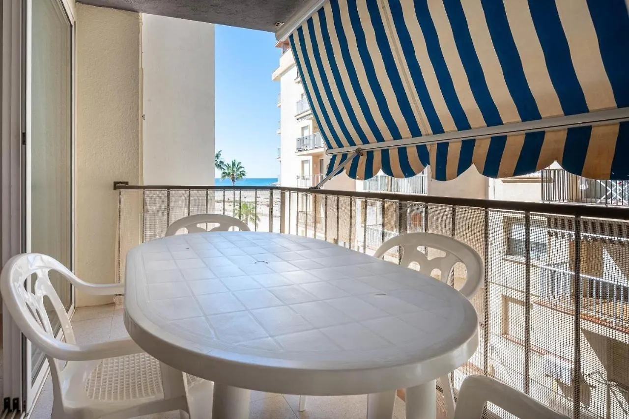 At105 Primera Linea De La Playa, Airco Torredembarra Apartament