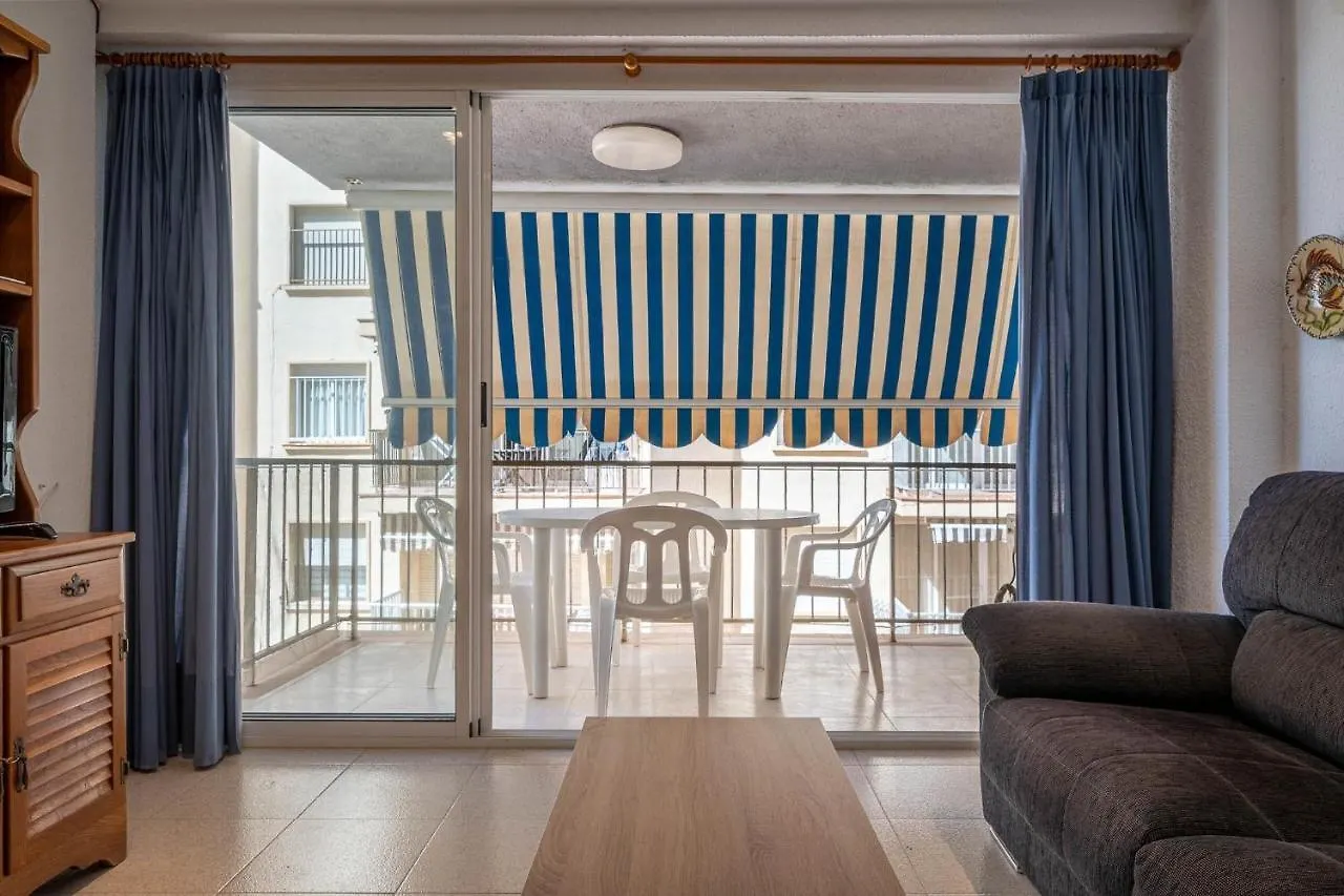 At105 Primera Linea De La Playa, Airco Torredembarra Apartmán